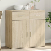 Komoda sonoma hrast 79x38x80 cm od konstruiranog drva