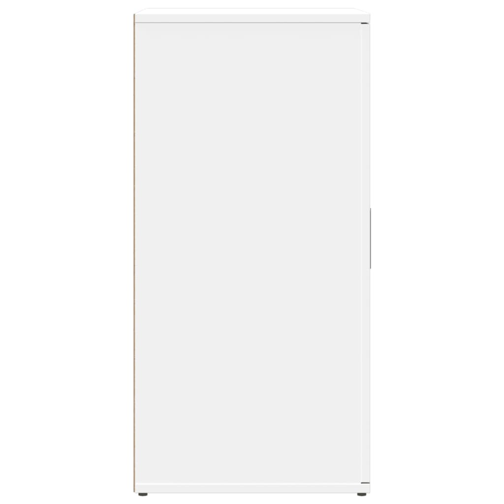 Komoda bijela 59 x 39 x 80 cm od konstruiranog drva
