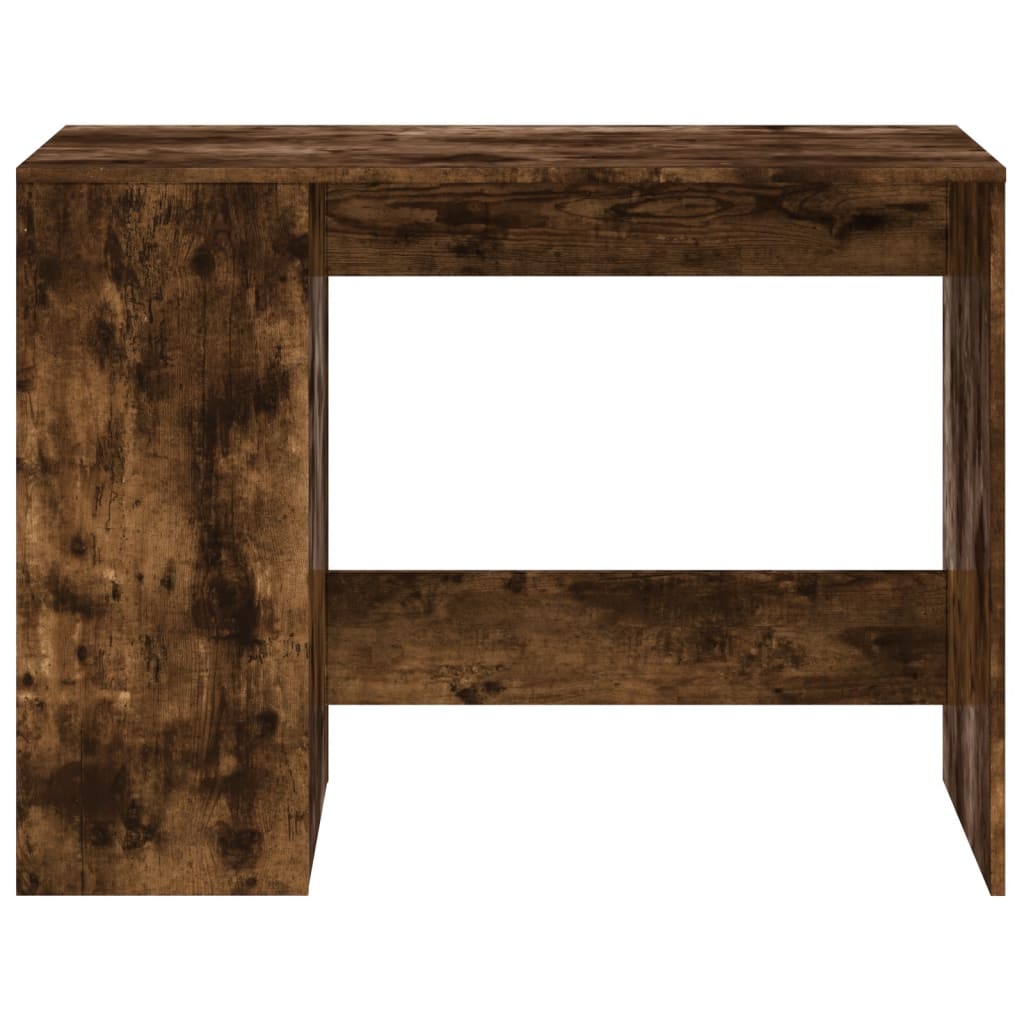Radni stol boja dimljenog hrasta 102x50x75 cm konstruirano drvo