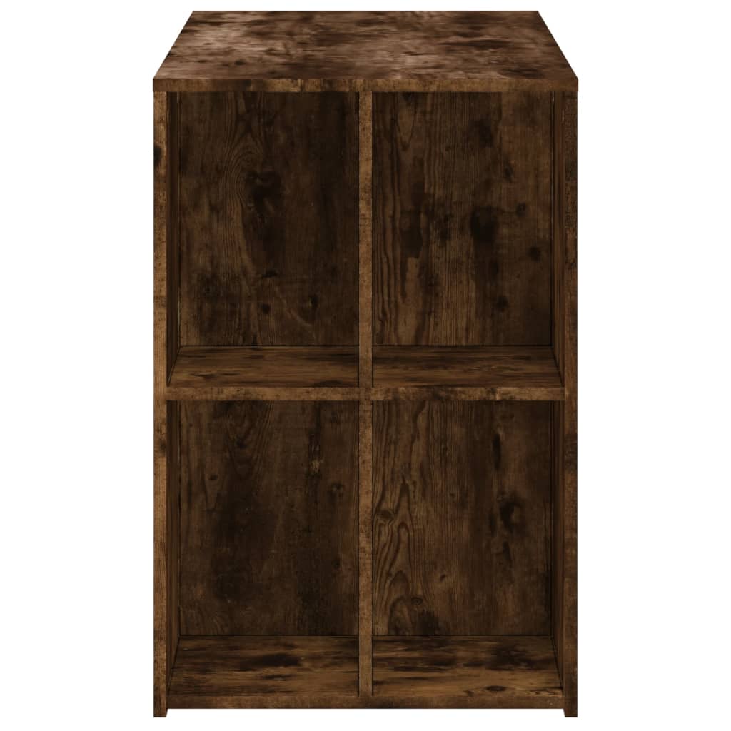 Radni stol boja dimljenog hrasta 102x50x75 cm konstruirano drvo