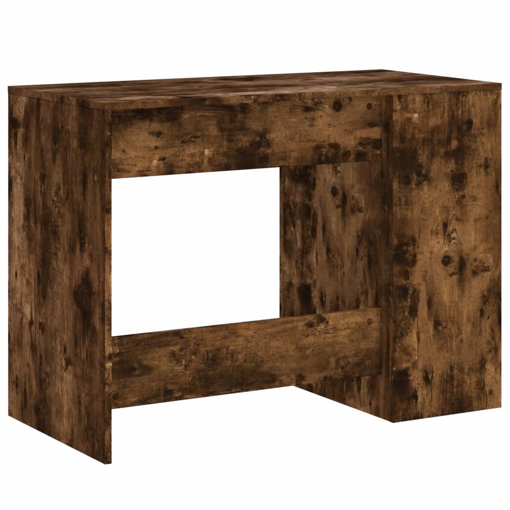 Radni stol boja dimljenog hrasta 102x50x75 cm konstruirano drvo