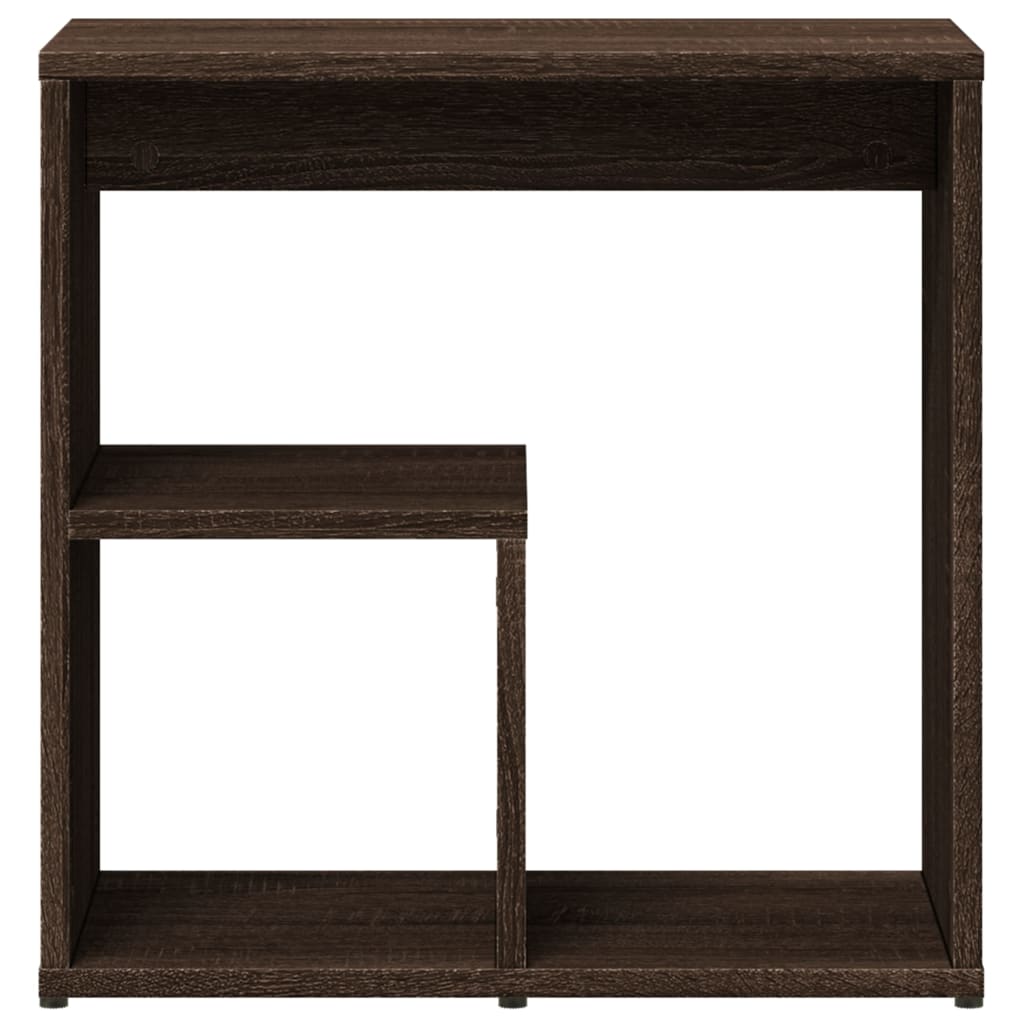 Bočni stolići 2 kom boja hrasta 50x30x50 cm konstruirano drvo