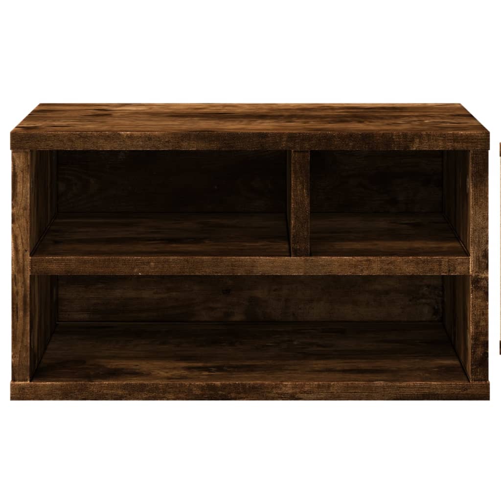 Stalak za pisač boja hrasta 40x32x22,5 cm konstruirano drvo