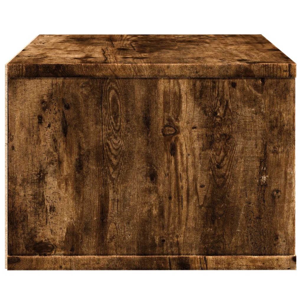 Stalak za pisač boja hrasta 40x32x22,5 cm konstruirano drvo