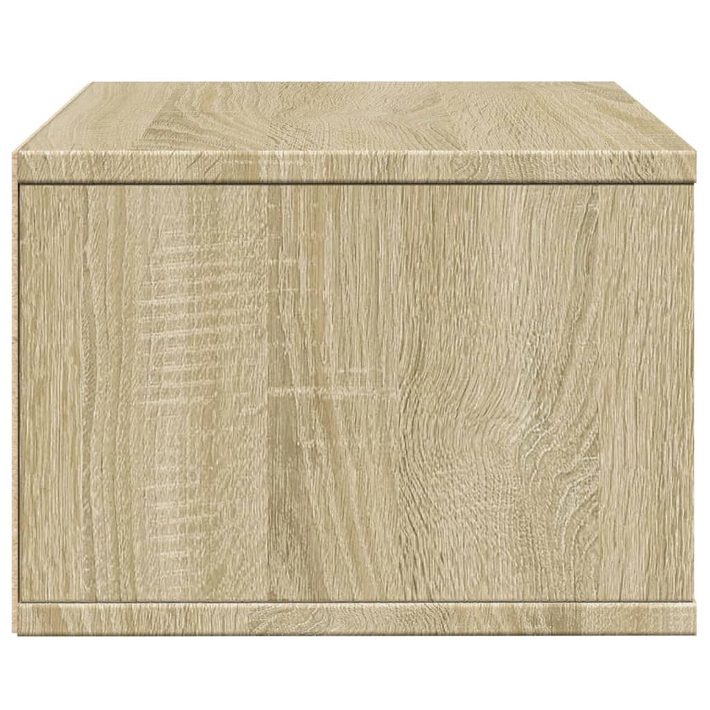 Stalak za pisač boja hrasta 40 x 32 x 22,5 cm konstruirano drvo