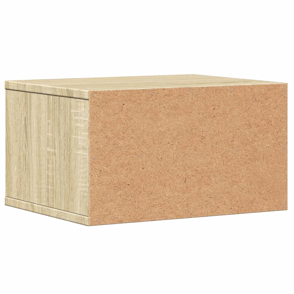 Stalak za pisač boja hrasta 40 x 32 x 22,5 cm konstruirano drvo