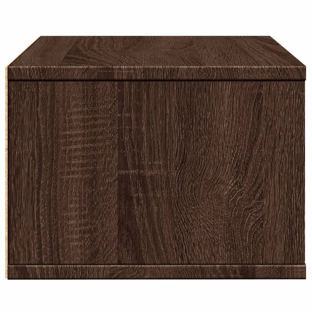 Stalak za pisač boja hrasta 40x32x22,5 cm konstruirano drvo