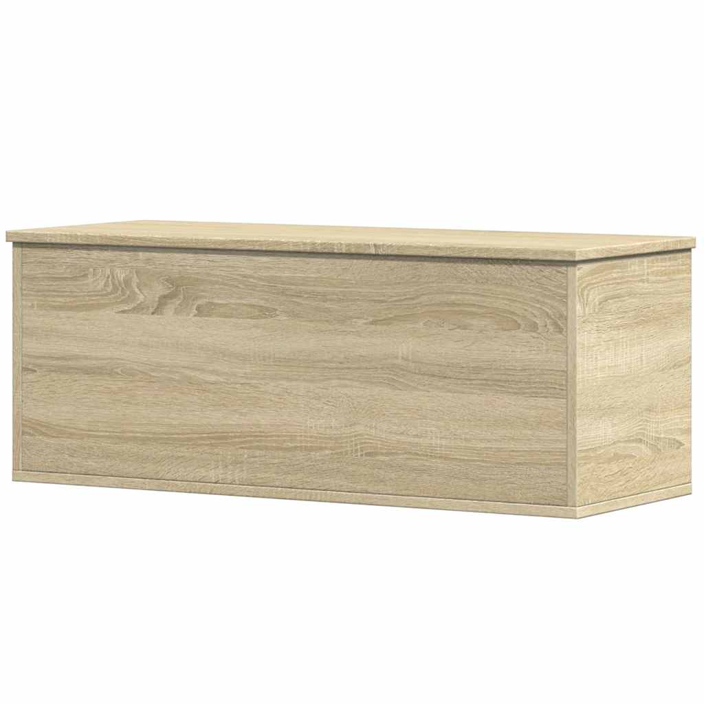 Kutija za pohranu boja hrasta 90x35x35 cm od konstruiranog drva