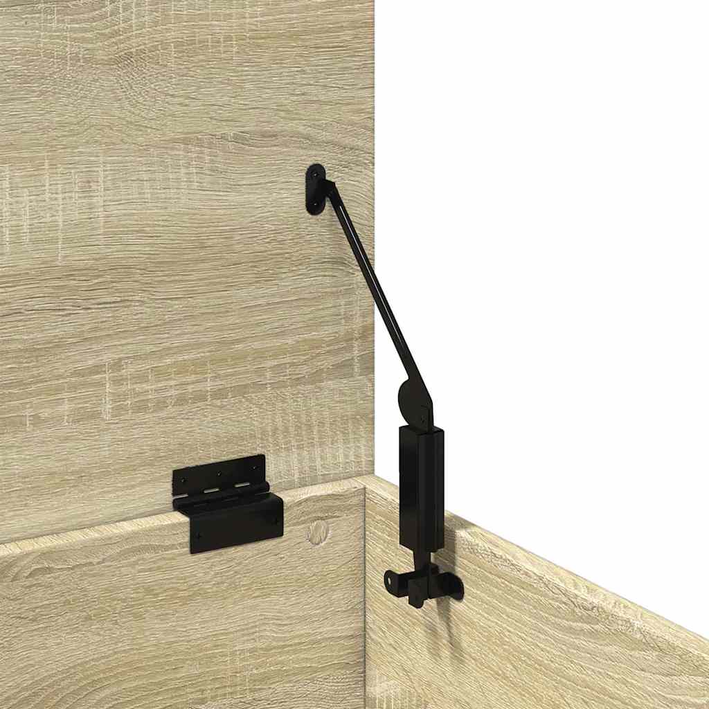 Kutija za pohranu boja hrasta 90x35x35 cm od konstruiranog drva