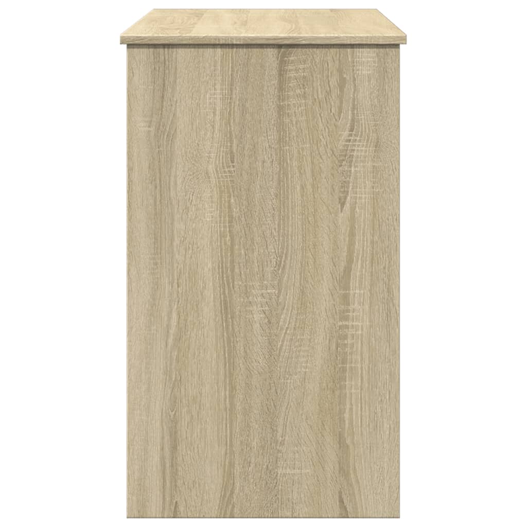 Toaletni stolić s ogledalom boja hrasta sonome 100x45x76 cm