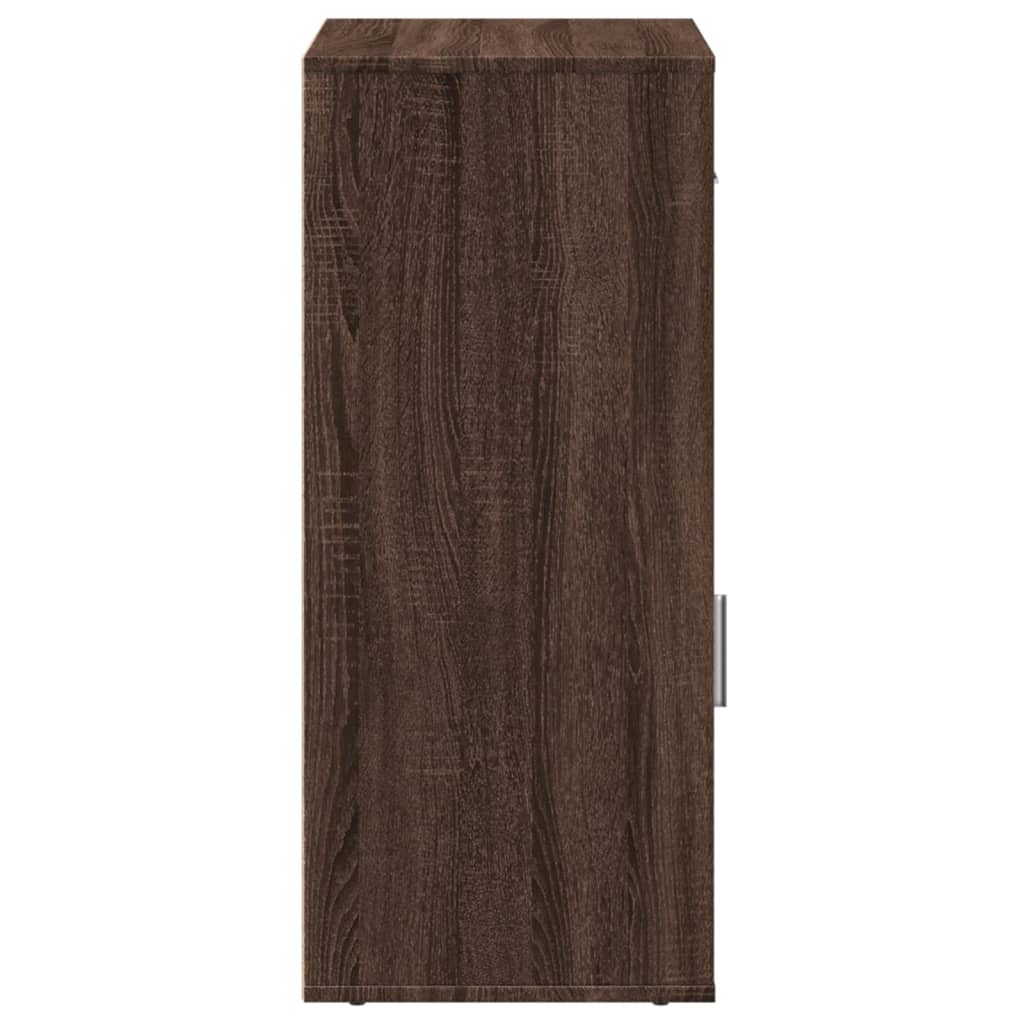Ormarić za pohranu smeđi hrast 56,5x39x90 cm konstruirano drvo