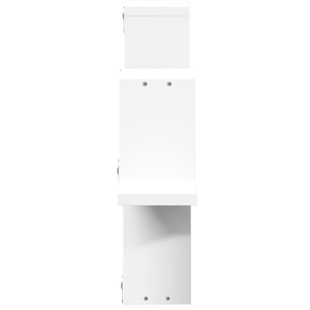 Zidna polica bijela 104,5 x 10 x 43 cm od konstruiranog drva