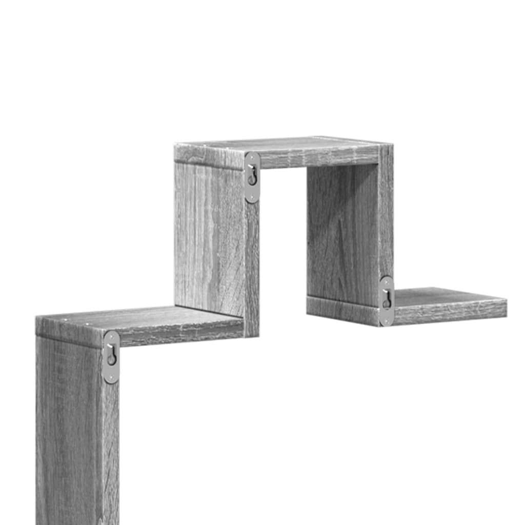 Zidna polica boja hrasta sonome 104,5x10x43cm konstruirano drvo