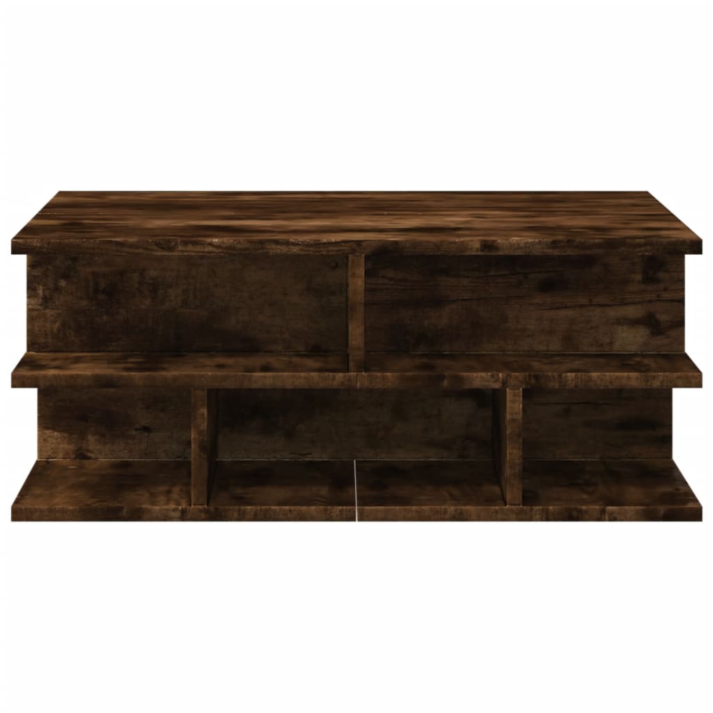Stolić za kavu boja hrasta 70x70x29 cm konstruirano drvo