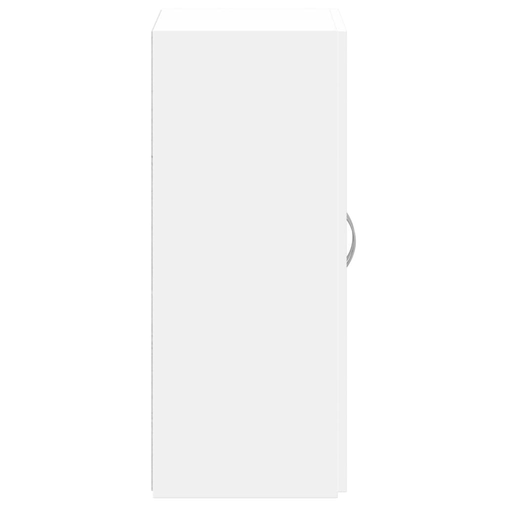 Ormarić za spise bijeli 60 x 32 x 77,5 cm od konstruiranog drva