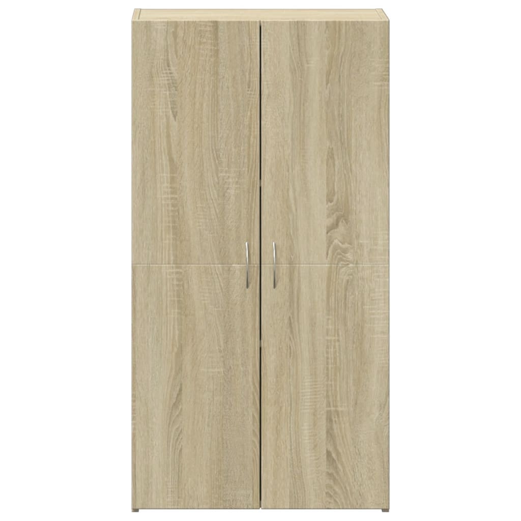 Ormarić za spise boja hrasta 60x32x115 cm od konstruiranog drva