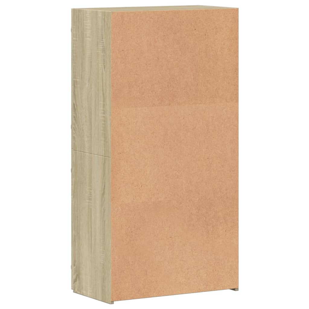 Ormarić za spise boja hrasta 60x32x115 cm od konstruiranog drva