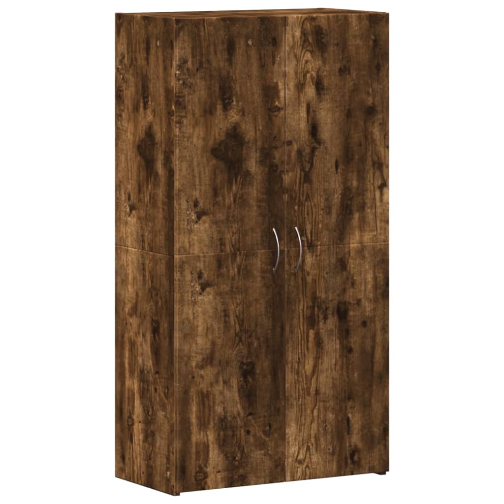 Ormarić za spise boja hrasta 60x32x115 cm od konstruiranog drva