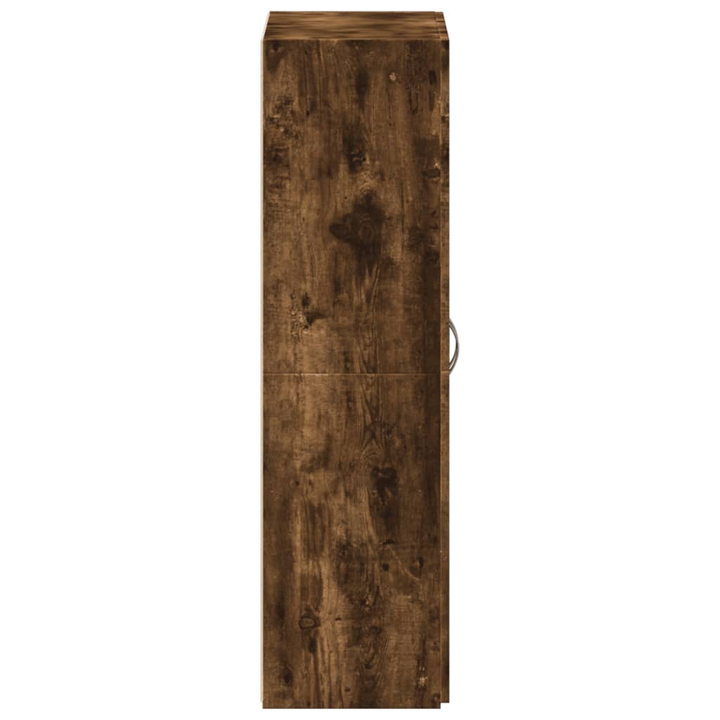 Ormarić za spise boja hrasta 60x32x115 cm od konstruiranog drva