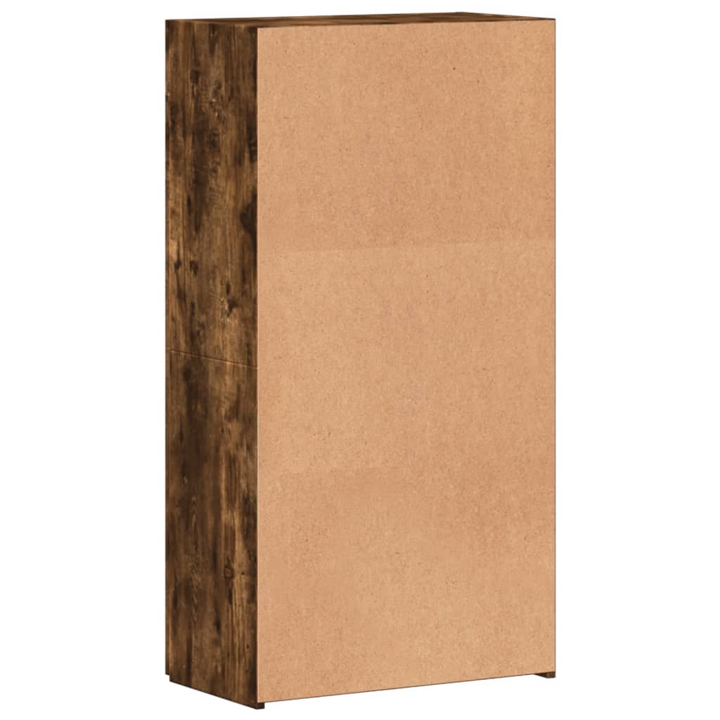 Ormarić za spise boja hrasta 60x32x115 cm od konstruiranog drva