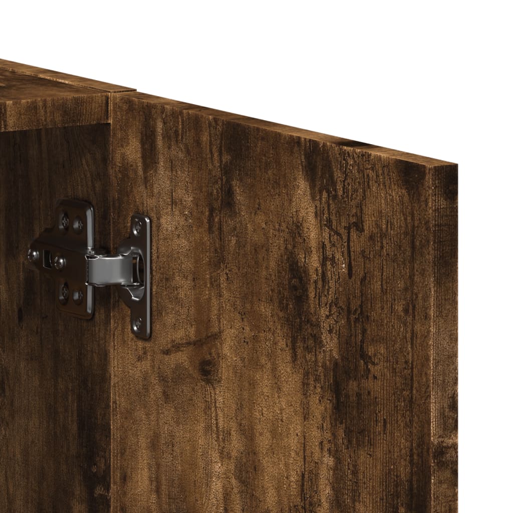 Ormarić za spise boja hrasta 60x32x115 cm od konstruiranog drva