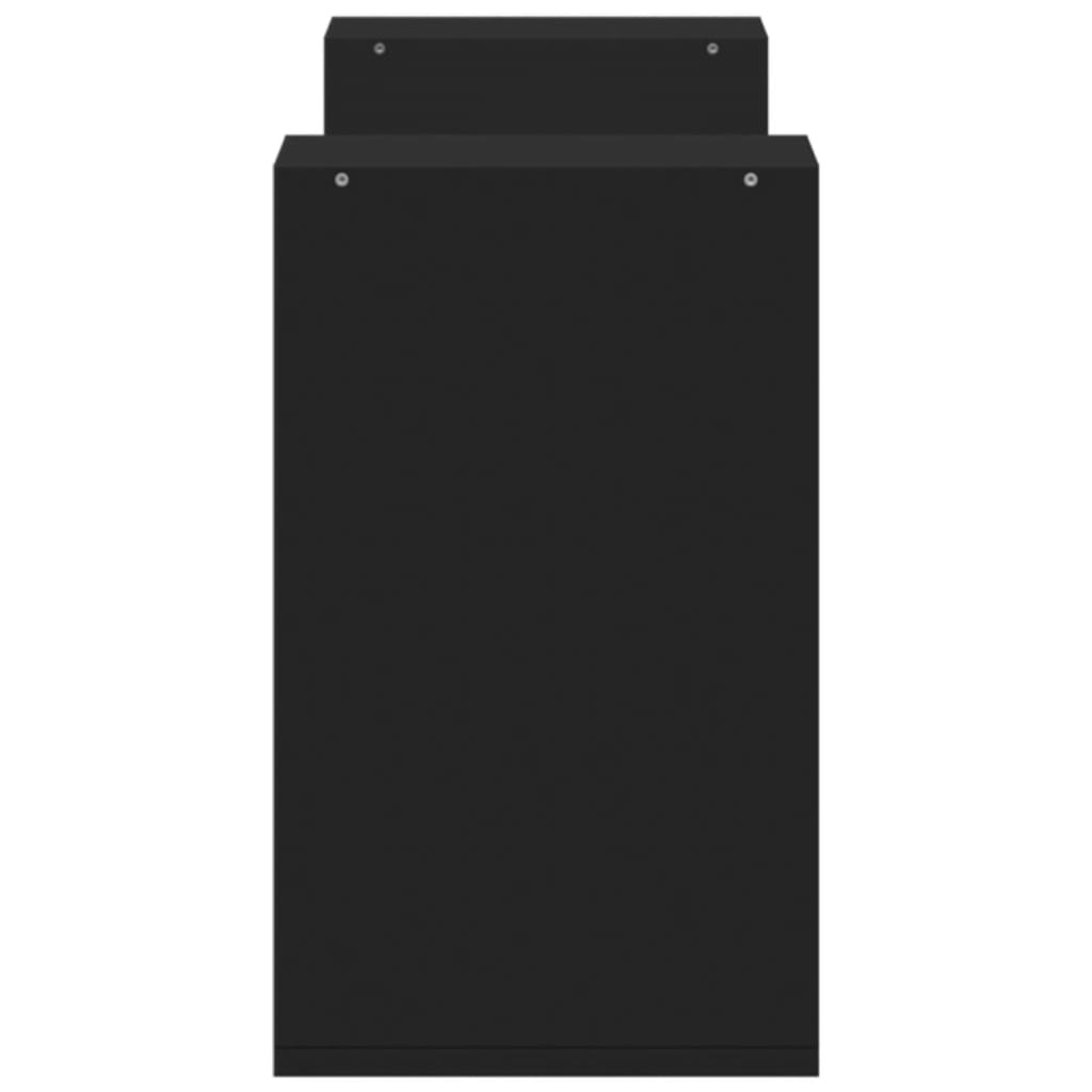 TV ormarići 2 kom crni 75x30x50 cm od konstruiranog drva