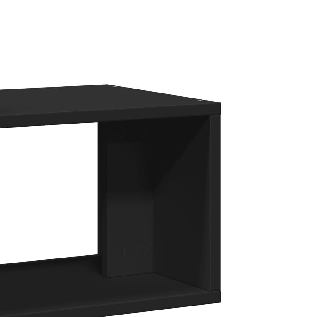 TV ormarići 2 kom crni 75x30x50 cm od konstruiranog drva