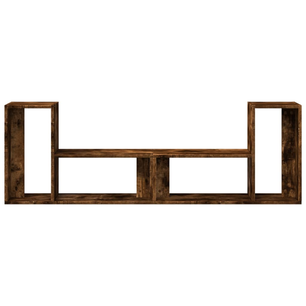 TV ormarići 2 kom boja dimljenog hrasta 75x30x50 cm drveni