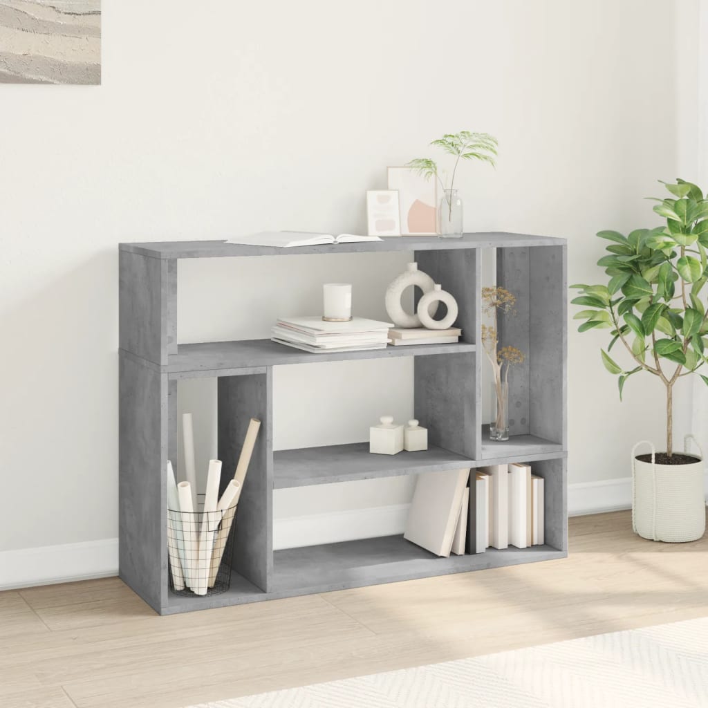 TV ormarići 2 kom Siva betona 100x30x50cm konstruirano drvo