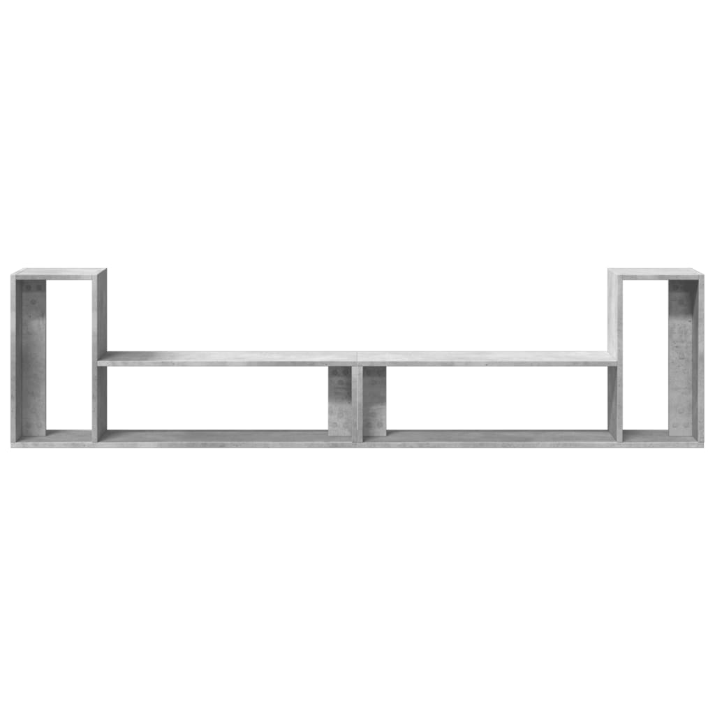 TV ormarići 2 kom Siva betona 100x30x50cm konstruirano drvo