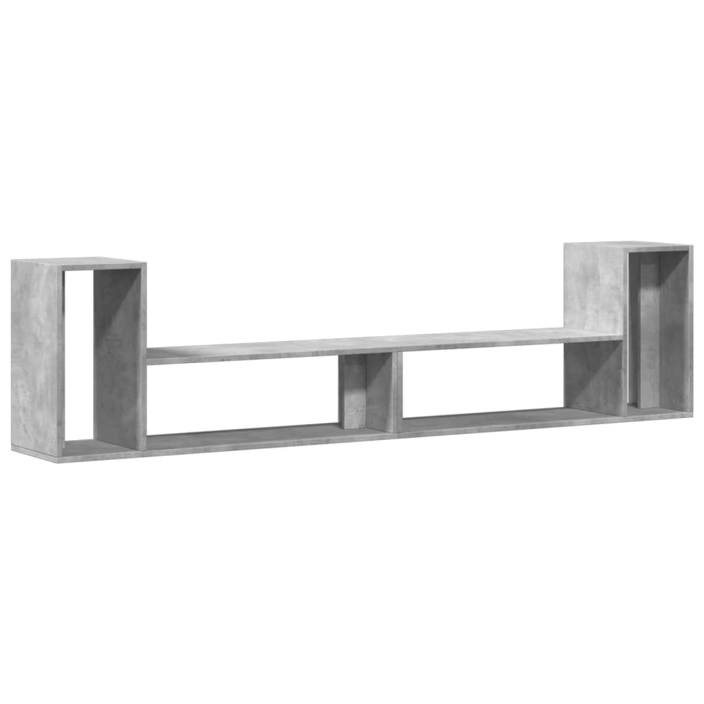 TV ormarići 2 kom Siva betona 100x30x50cm konstruirano drvo