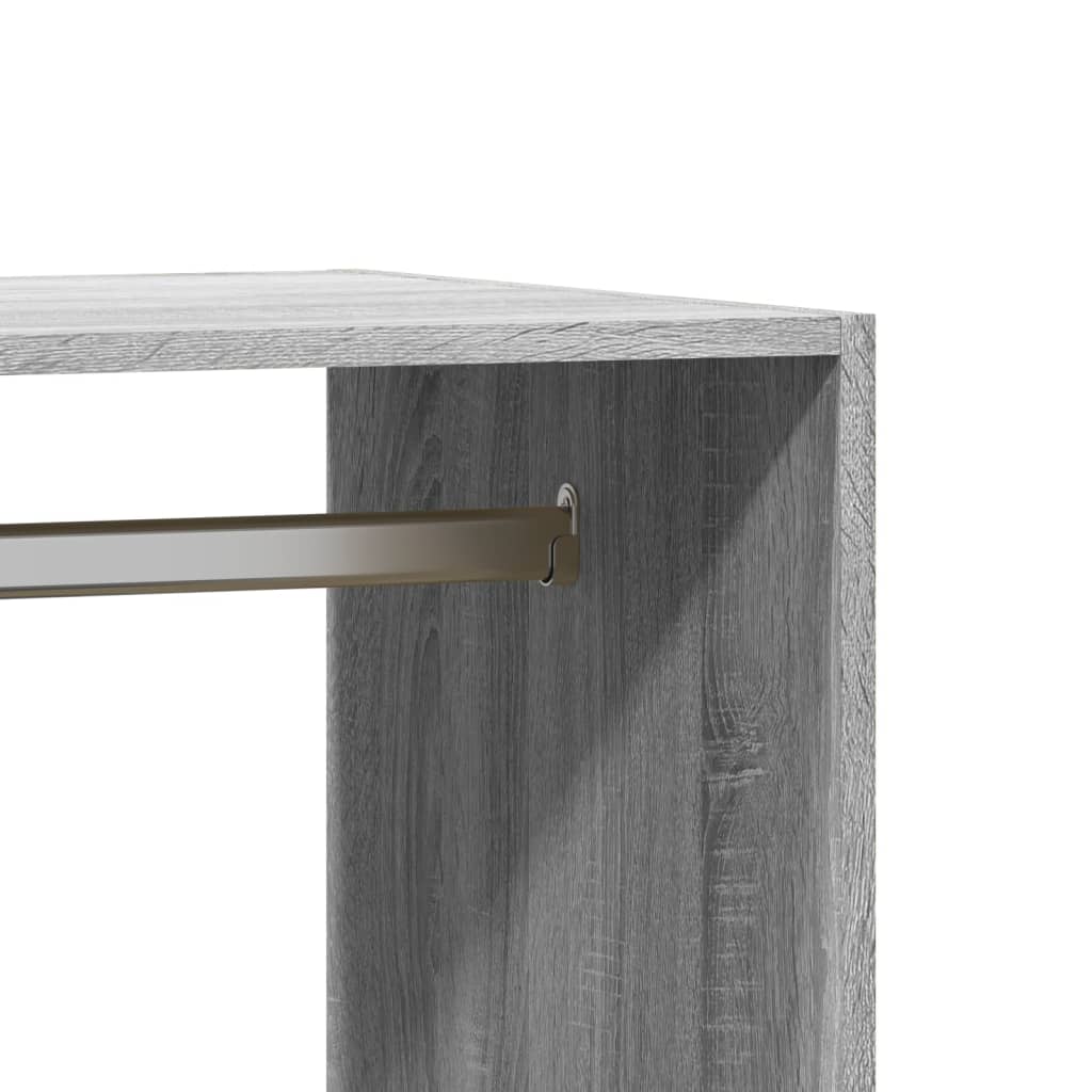 Ormar siva boja hrasta 77x48x102 cm od konstruiranog drva