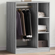 Ormar siva boja hrasta 77x48x102 cm od konstruiranog drva