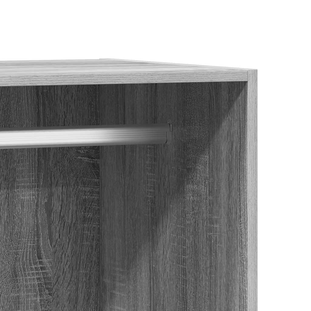 Ormar siva boja hrasta 48x41x102 cm od konstruiranog drva
