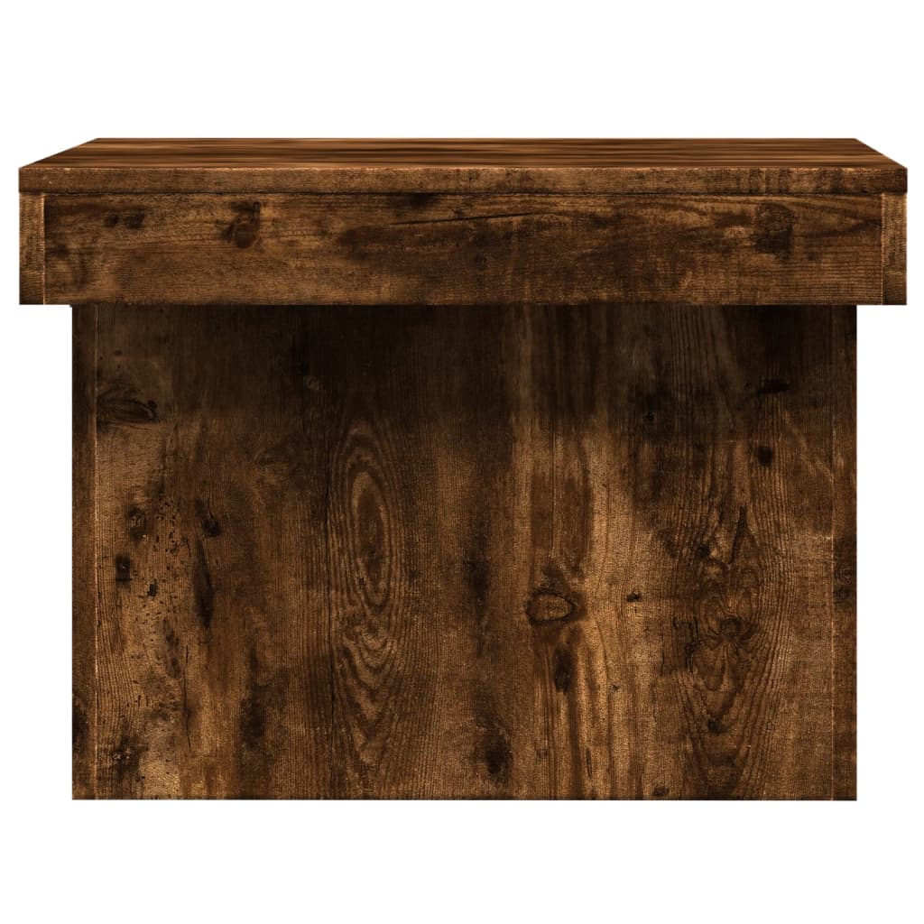 Stolić za kavu boja hrasta 80x55x40 cm konstruirano drvo