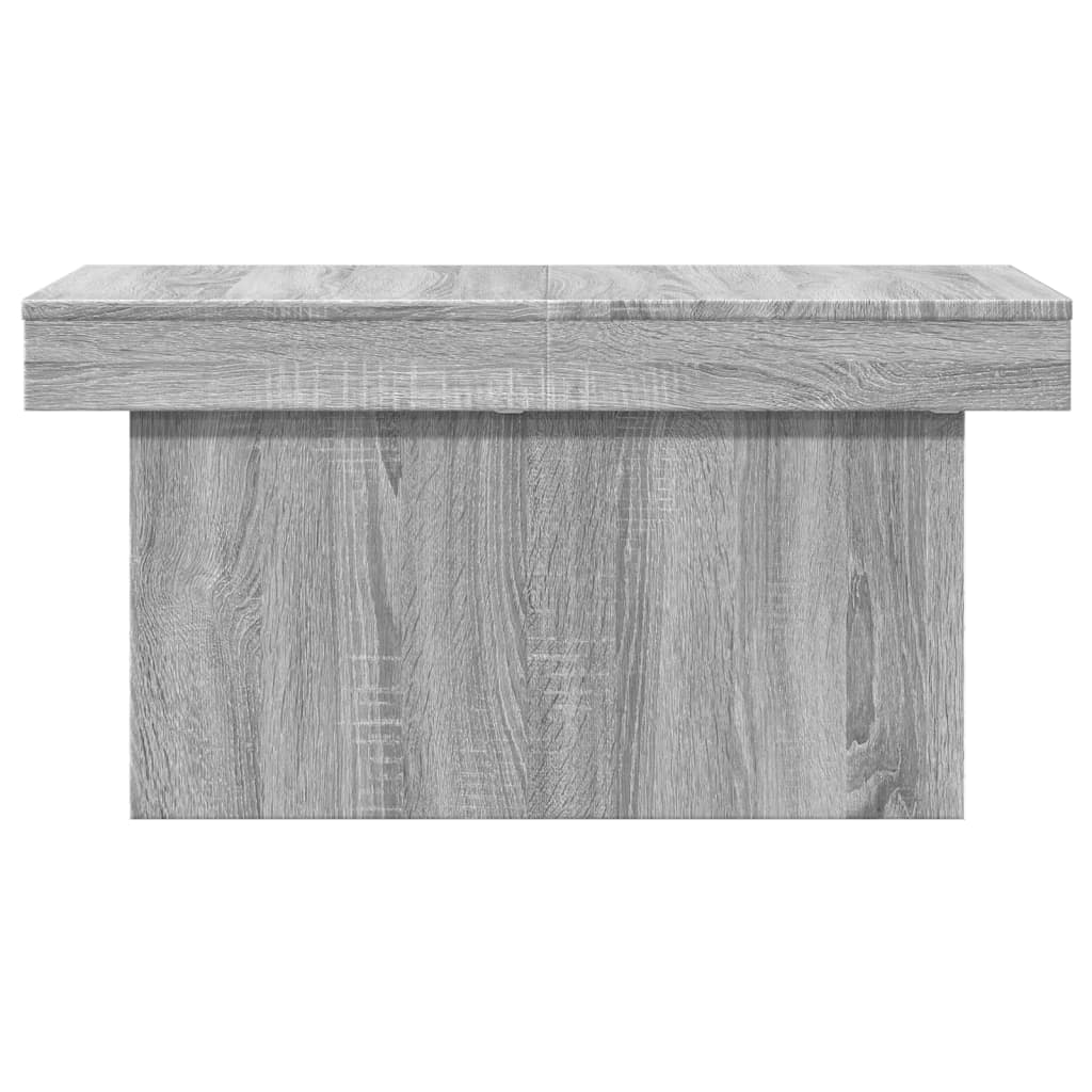 Stolić za kavu boja hrasta 80x55x40 cm konstruirano drvo
