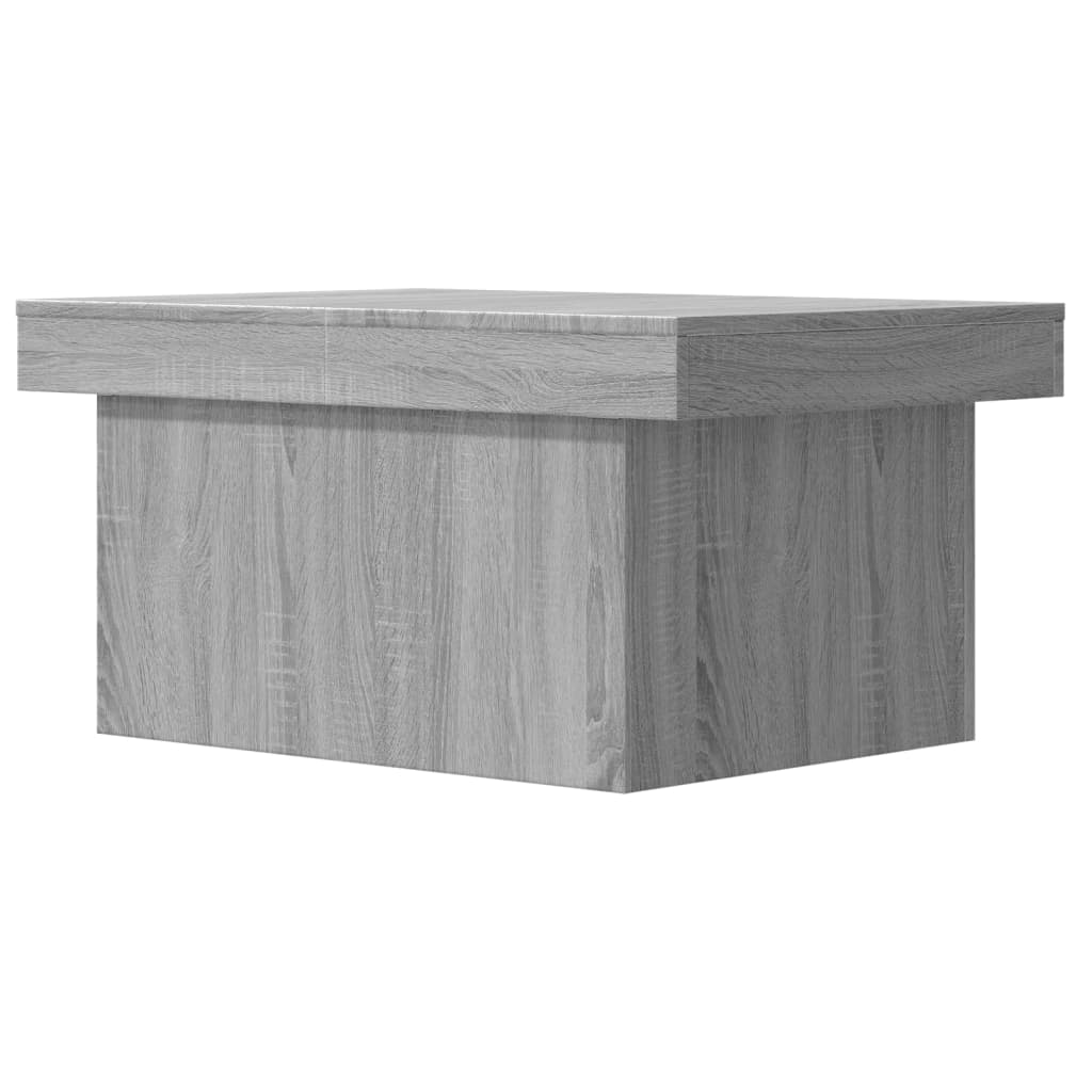 Stolić za kavu boja hrasta 80x55x40 cm konstruirano drvo