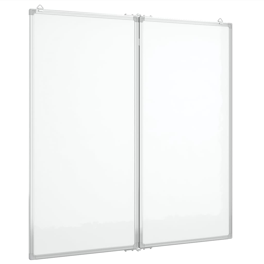 Magnetna bijela ploča sklopiva 100 x 100 x 1,7 cm aluminijska