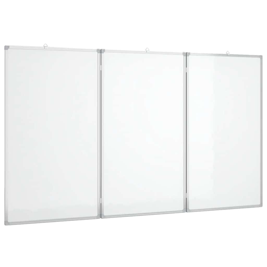 Magnetna bijela ploča sklopiva 120 x 80 x 1,7 cm aluminijska