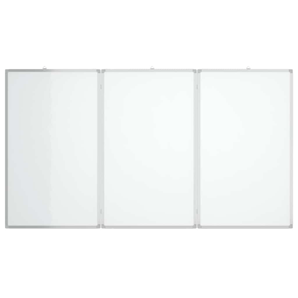 Magnetna bijela ploča sklopiva 120 x 80 x 1,7 cm aluminijska