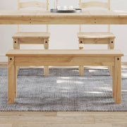 Blagovaonska klupa PANAMA 105 x 30 x 45 cm od masivne borovine