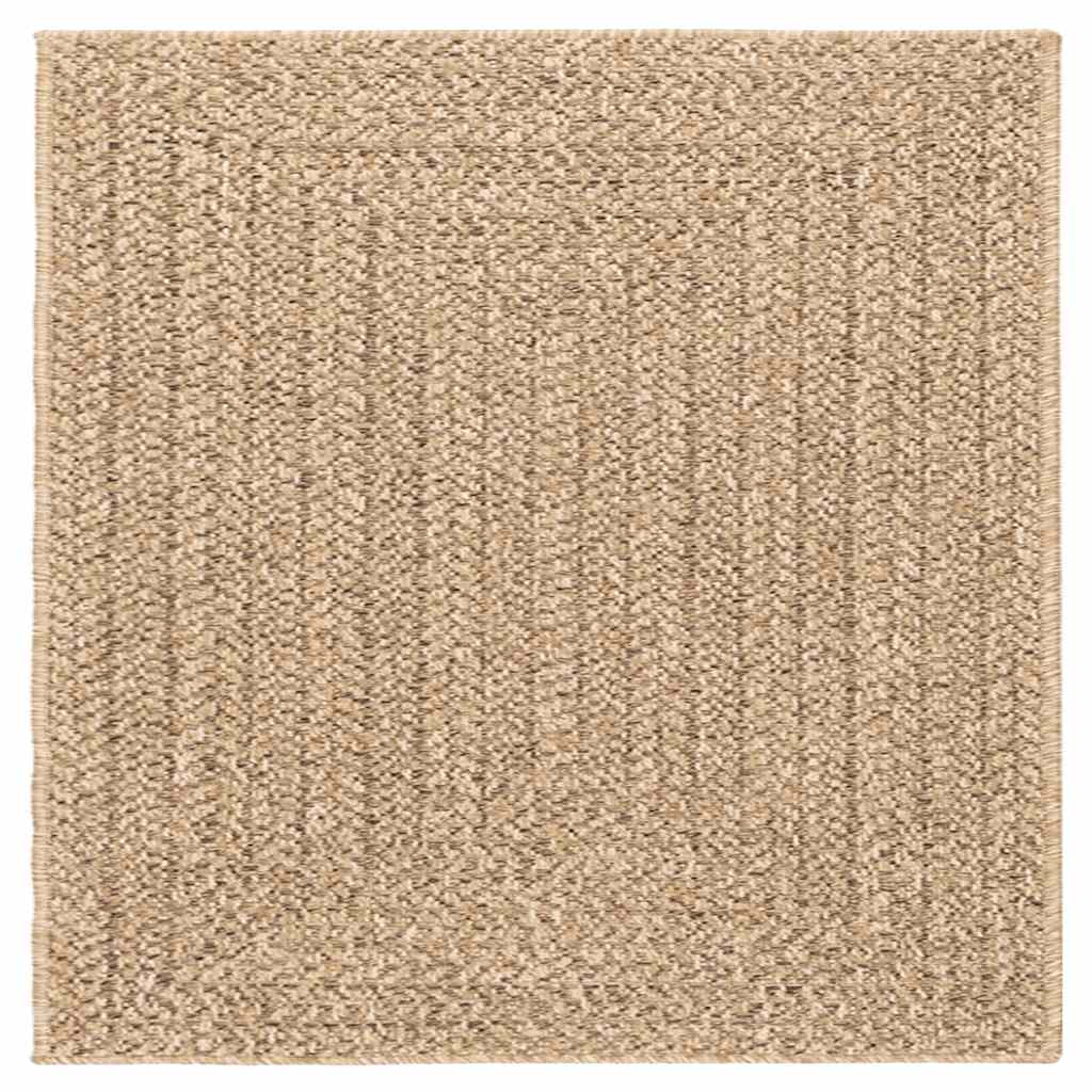 Tepih ZIZUR 120 x 120 cm s izgledom jute unutarnji i vanjski