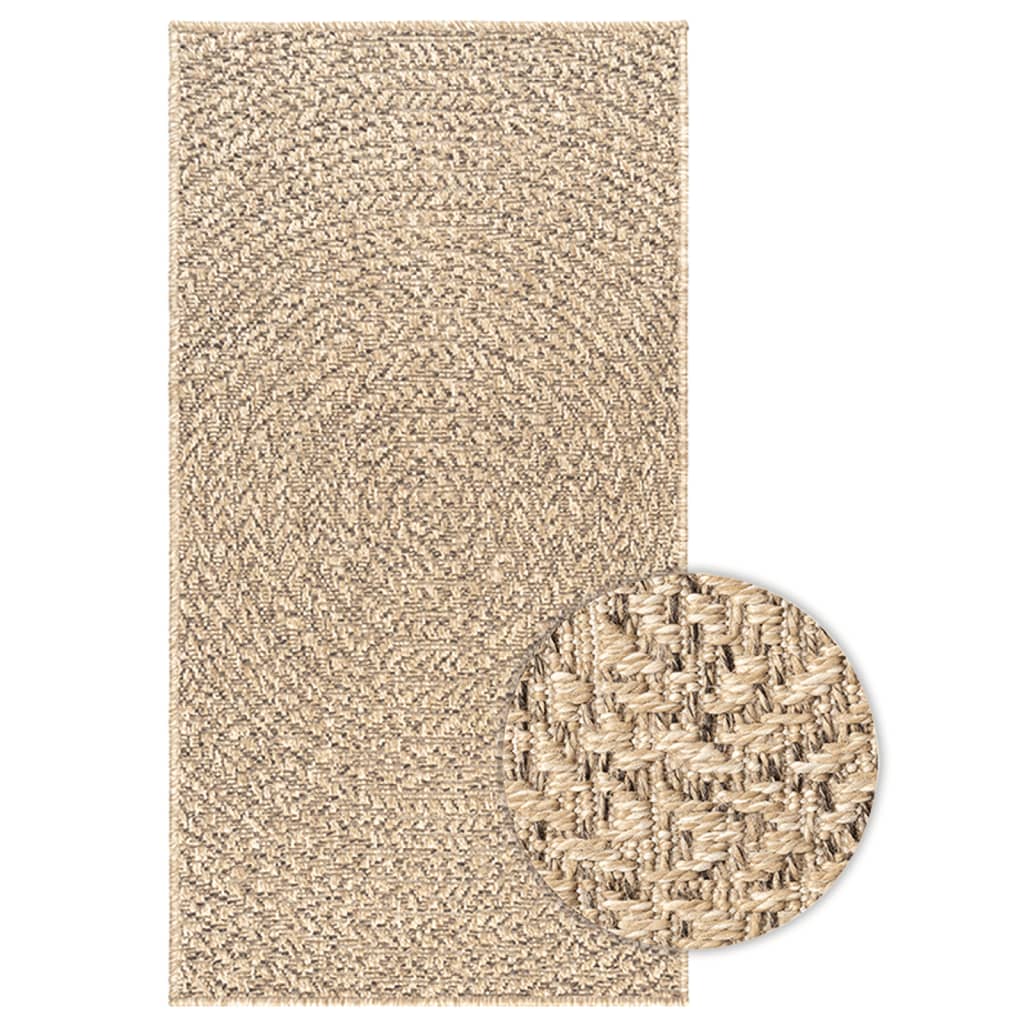 Tepih ZIZUR 60 x 110 cm s izgledom jute unutarnji i vanjski