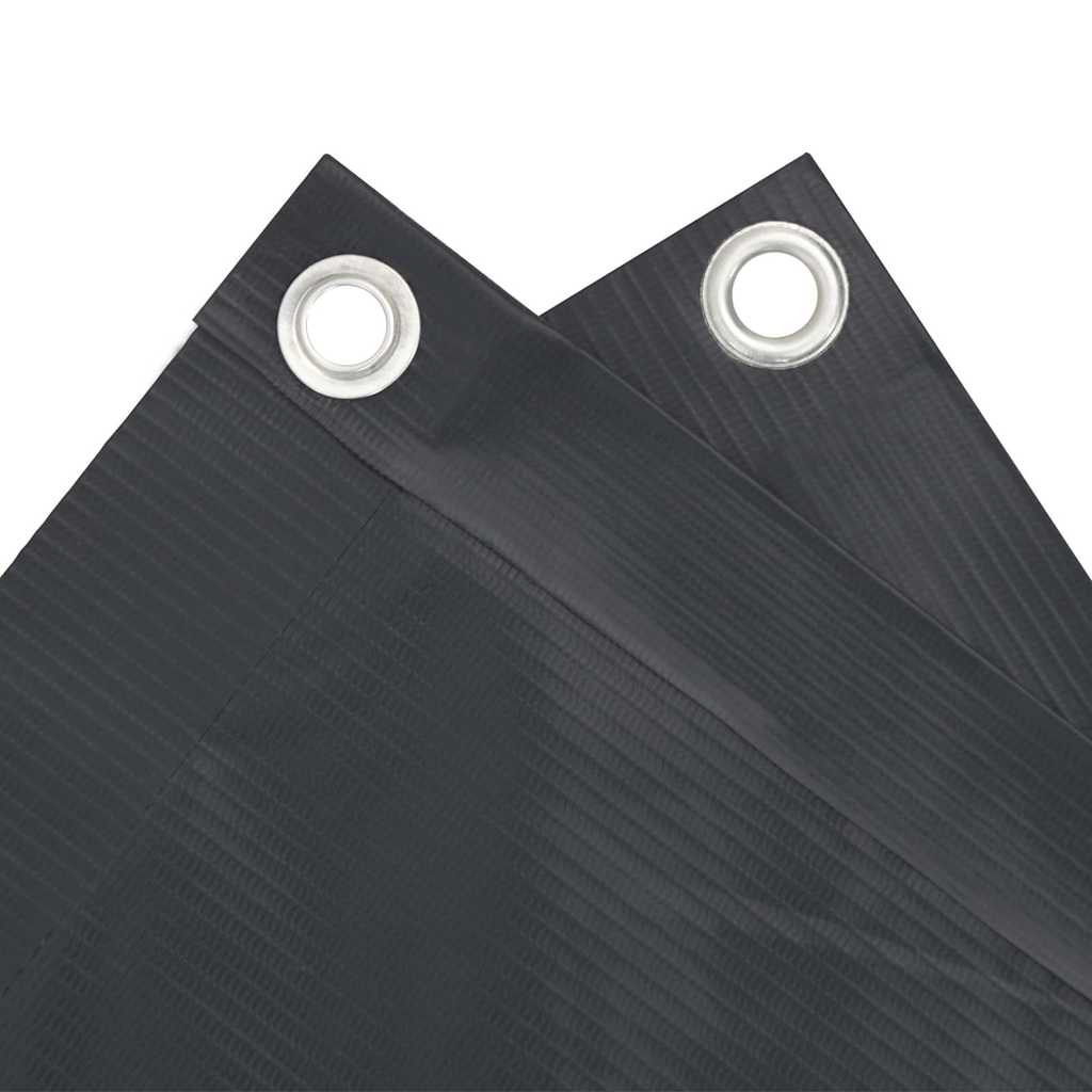 Balkonski zaslon za privatnost antracit 600 x 75 cm PVC
