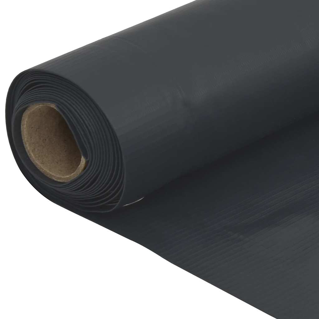Balkonski zaslon za privatnost antracit 600 x 75 cm PVC