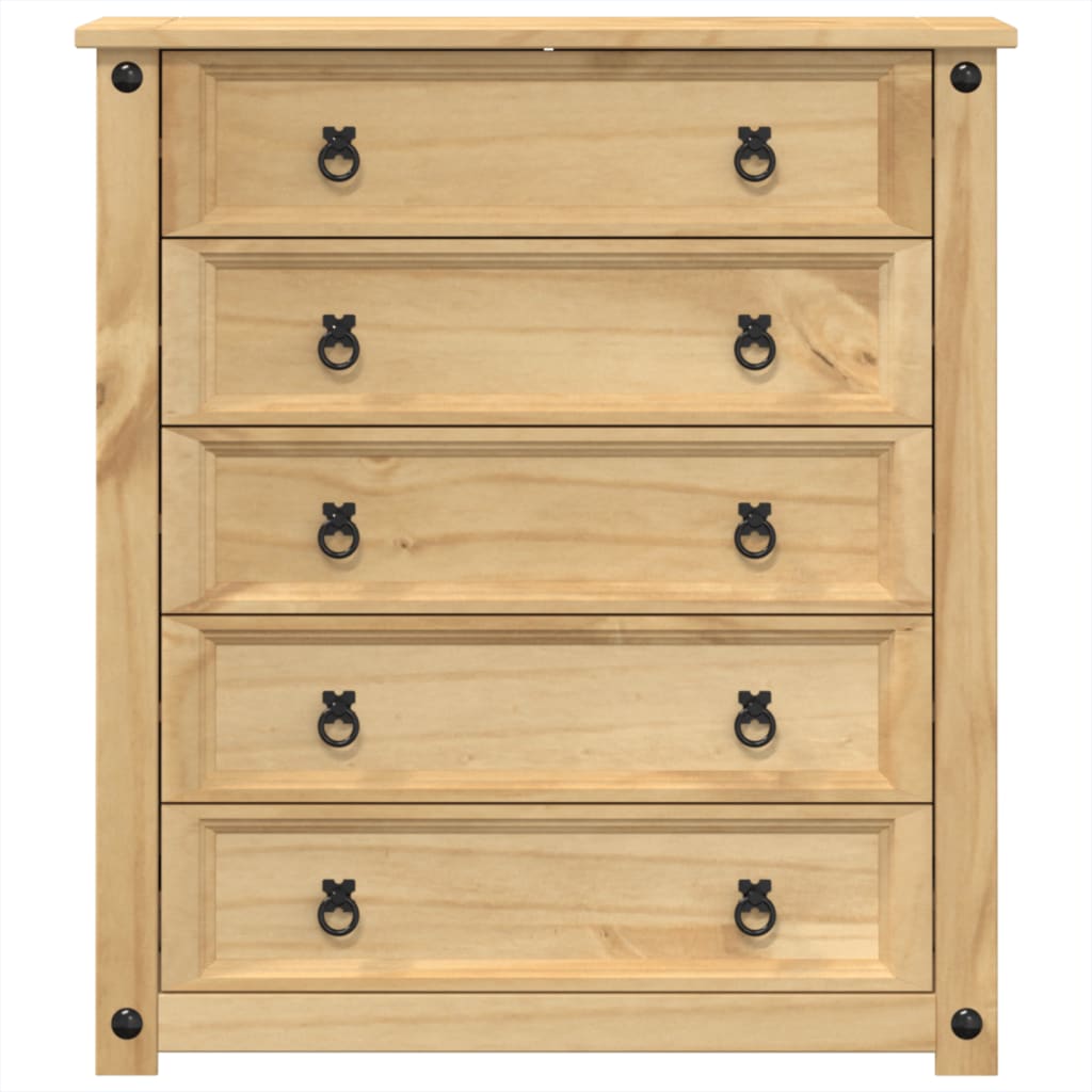Ladičar Corona 80 x 40 x 89 cm od masivne borovine