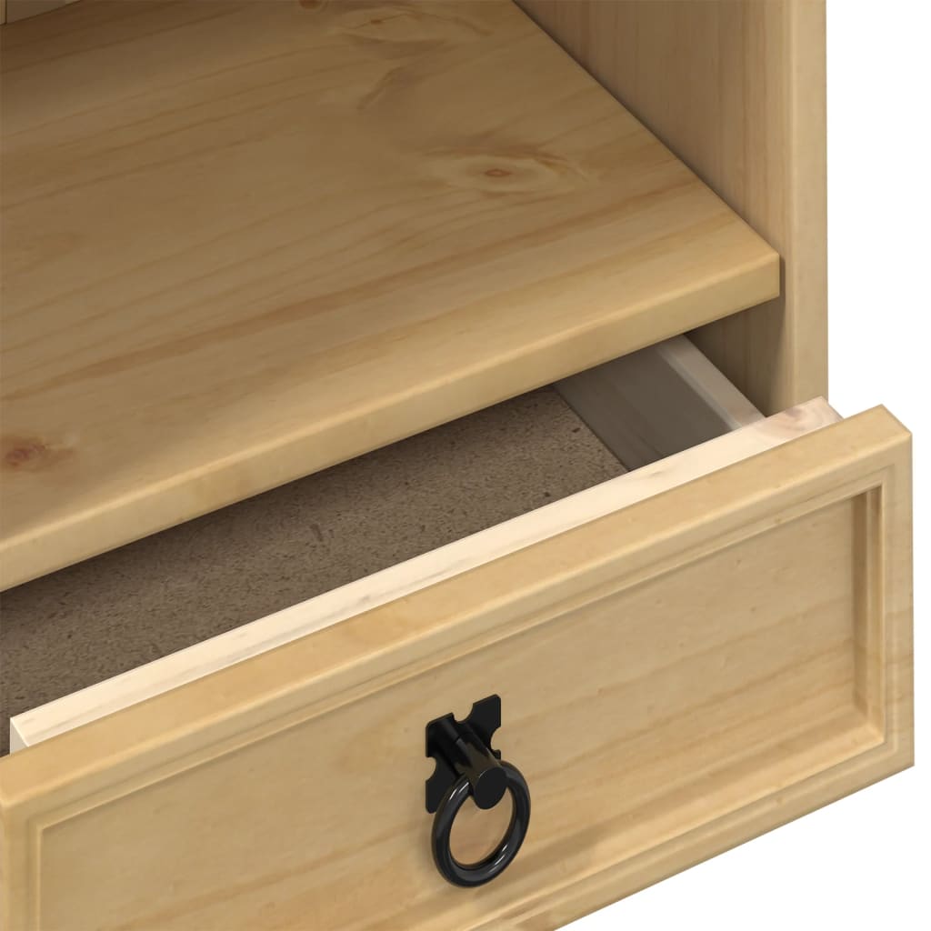 Ormarić za CD-ove Corona 40 x 30 x 110 cm od masivne borovine