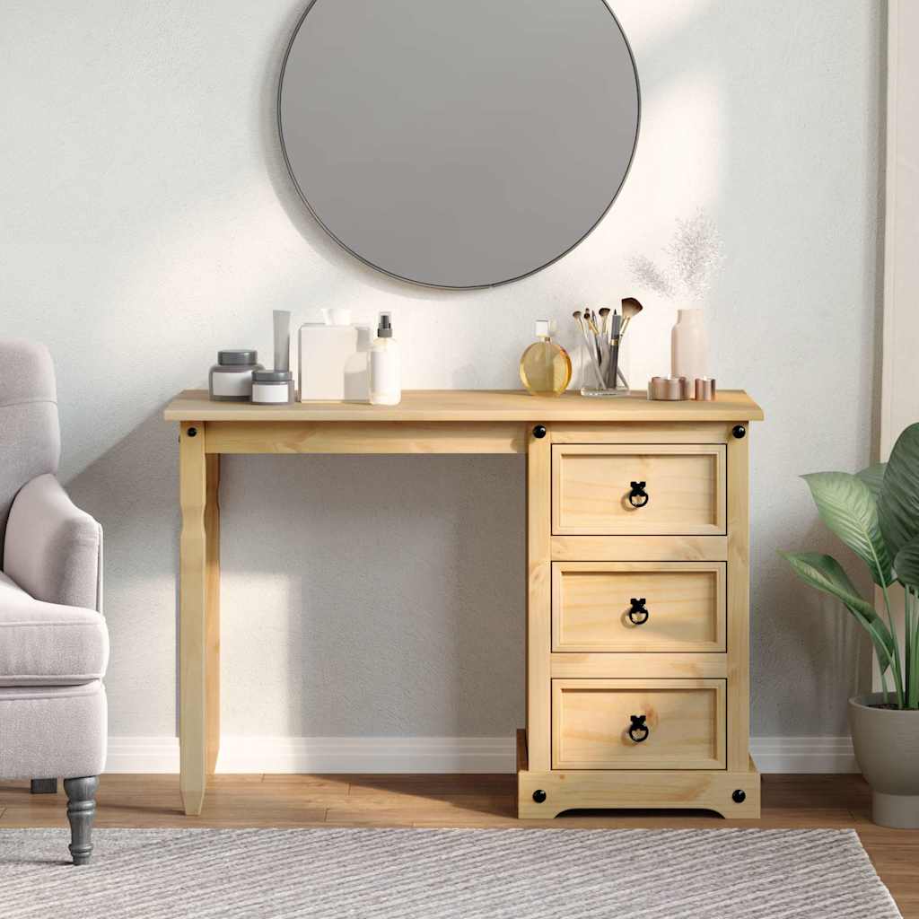 Toaletni stolić Corona 110 x 47 x 75 cm od masivne borovine