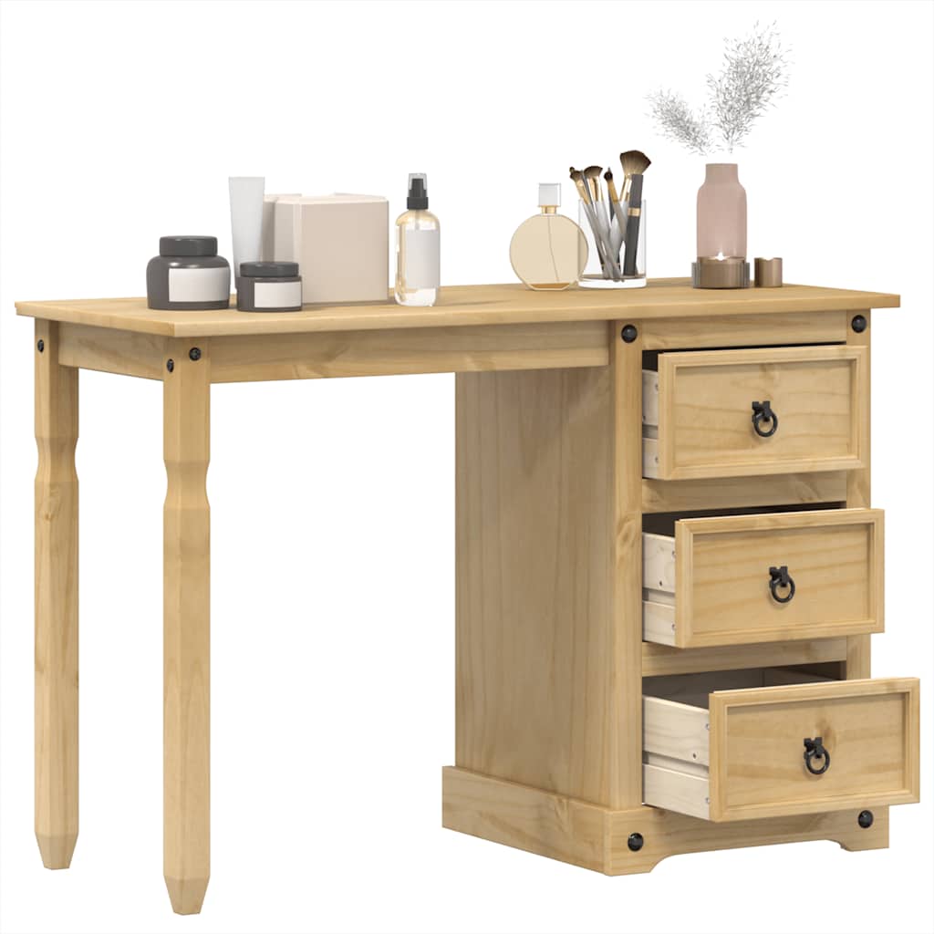 Toaletni stolić Corona 110 x 47 x 75 cm od masivne borovine