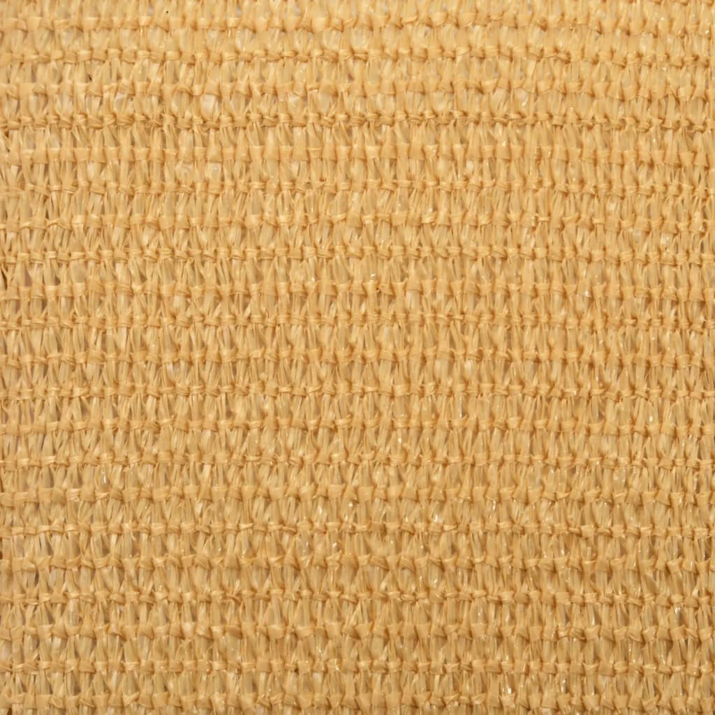 Jedro za zaštitu sunca 160 g/m² terakota pijeska 4,5x4,5m HDPE